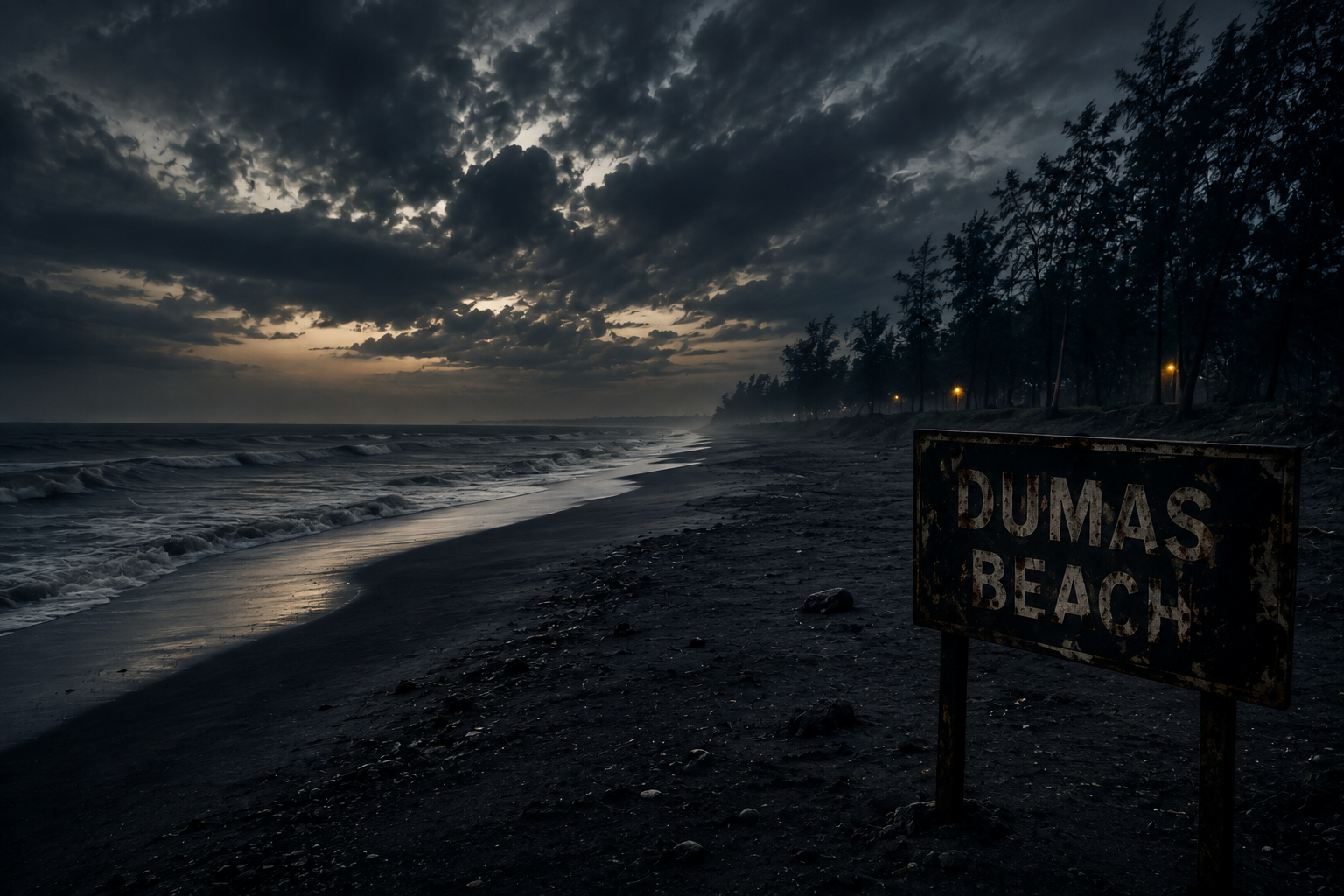 dumas beach2